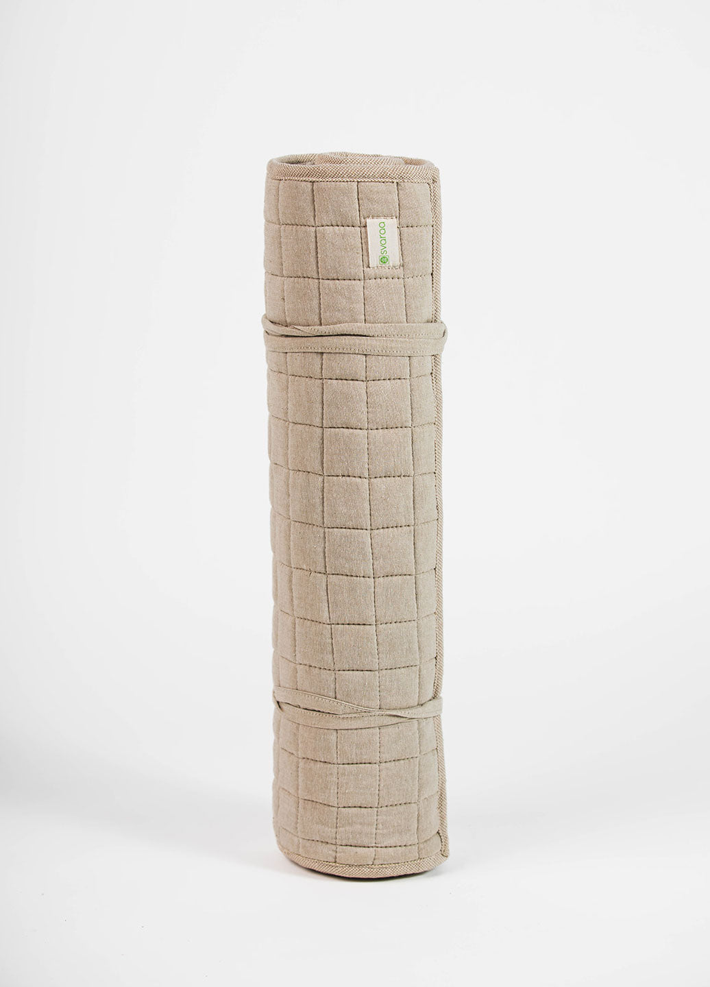 Quilted hemp yoga mat