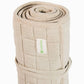 Quilted hemp yoga mat