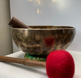 Antique Singing Bowl: 24.1 cm 1.945 kg F3 172hz